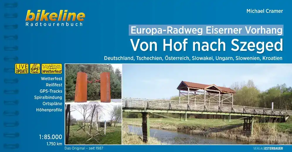 bikeline Europa-Radweg Von Hof nach Szeged Begrenztes Angebot