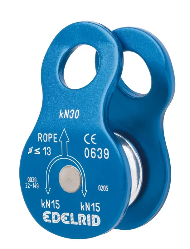 Edelrid Seilrolle Turn - blue Beliebt