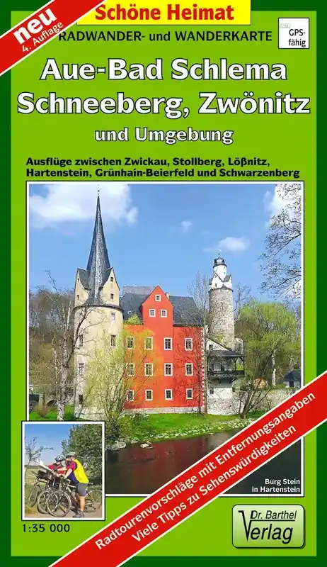 Markenware Verlag Dr. Barthel Aue-Bad Schlema, Schneeberg, Zwönitz und Umgebung
