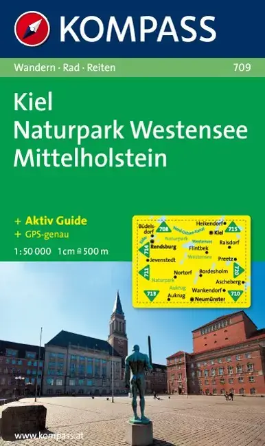 Nur Heute Kompass-Verlag WK Kiel-Naturpark Westensee-Mittelholste