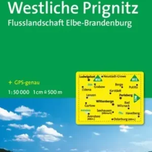 Nur Für Kurze Zeit Kompass-Verlag WK Westliche Prignitz-Flusslandschaft El