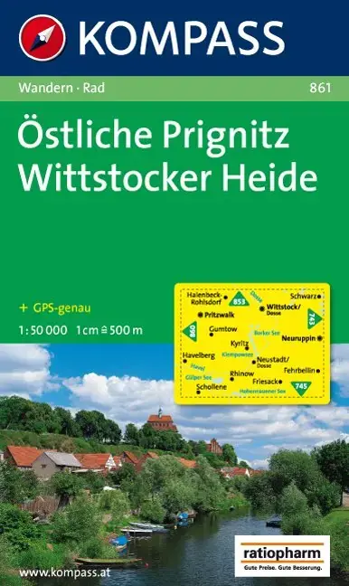 Jetzt Bestellen Kompass-Verlag WK Östliche Prignitz-Wittstocker Heide