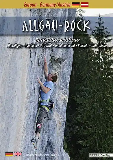 Highlight Gebro Verlag Kletterführer Allgäu Rock