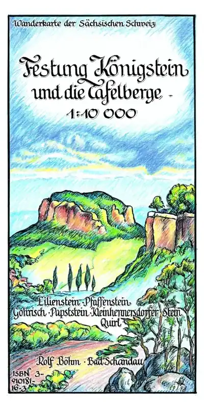 Rolf Böhm Festung Königstein und die Tafelberge Sichere Zahlung
