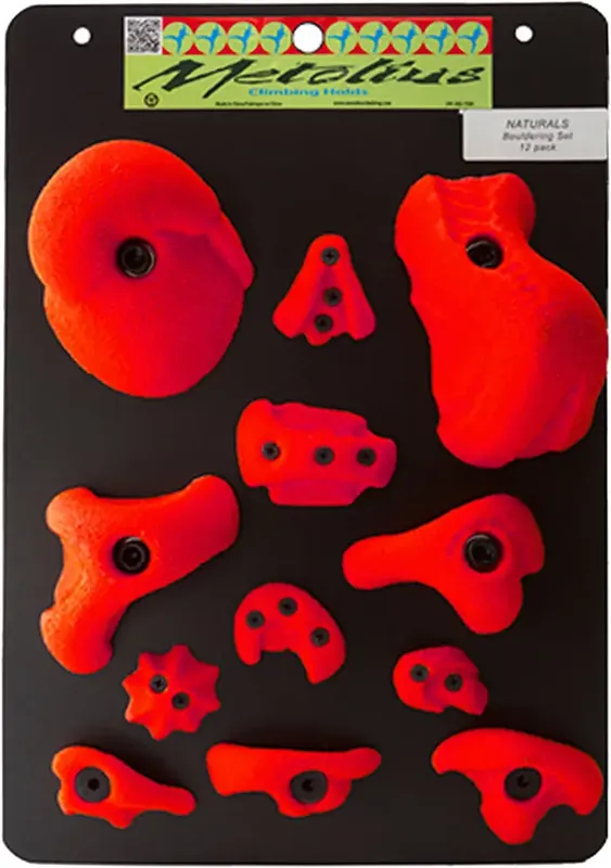 Neu Metolius Griffset Bouldering 12 Naturals - red