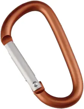 Munkees Karabiner D-Form 6x60mm (2Stck) Ausverkauf