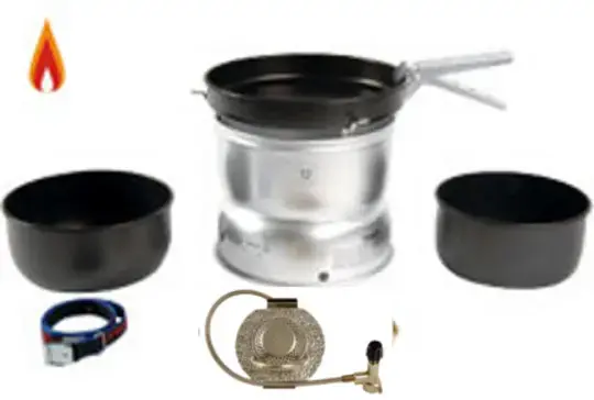 Trangia Sturmkocher beschichtet mit Gasbrenner Meistverkauft