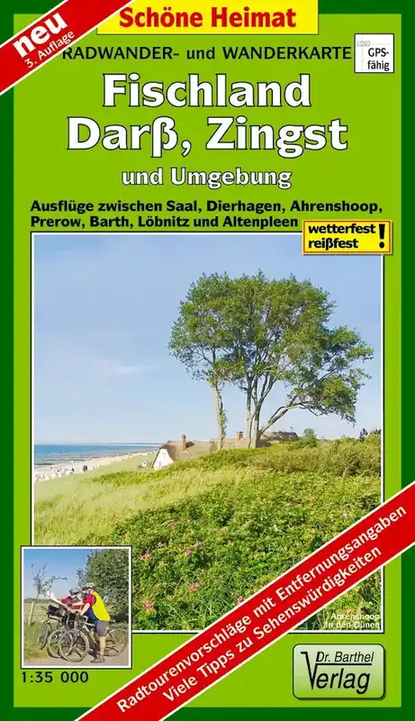 Verlag Dr. Barthel Fischland, Darß, Zingst und Umgebung Preiswert