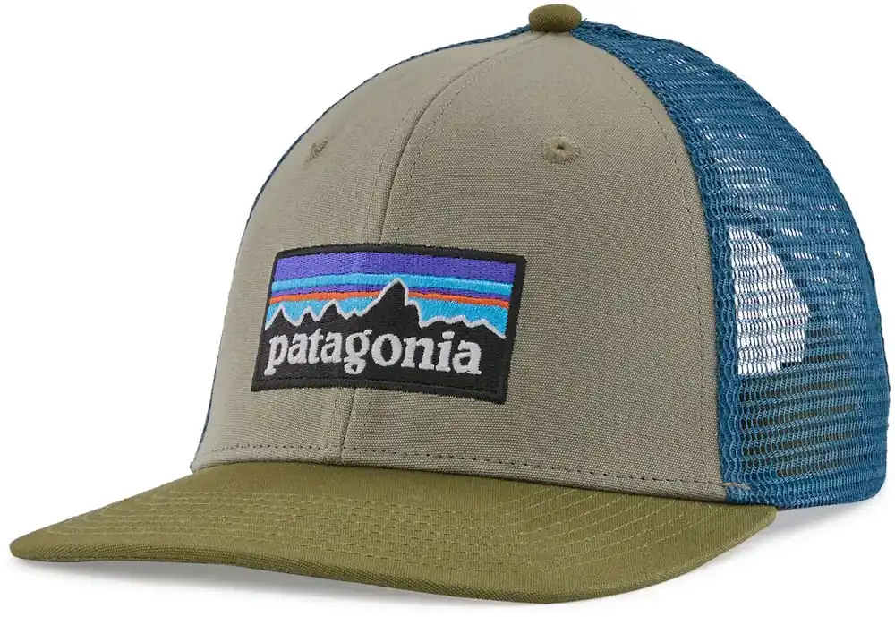 Patagonia P-6 Logo Trucker Hat - garden green Letzte Chance