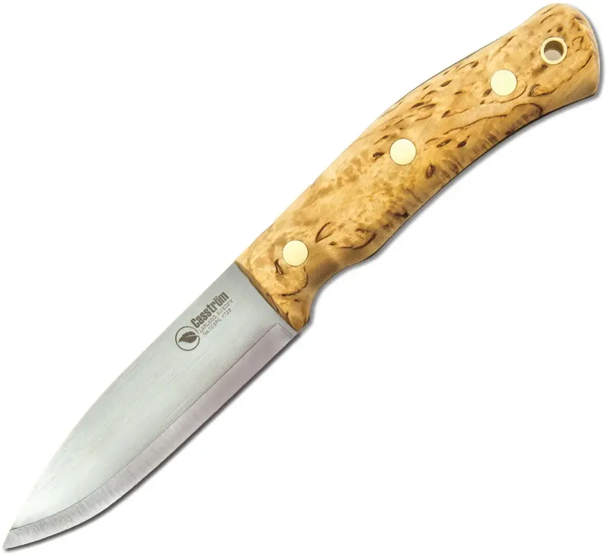Must-Have Casström Swedish Forest Knife 14C28n, Birke/Scandi