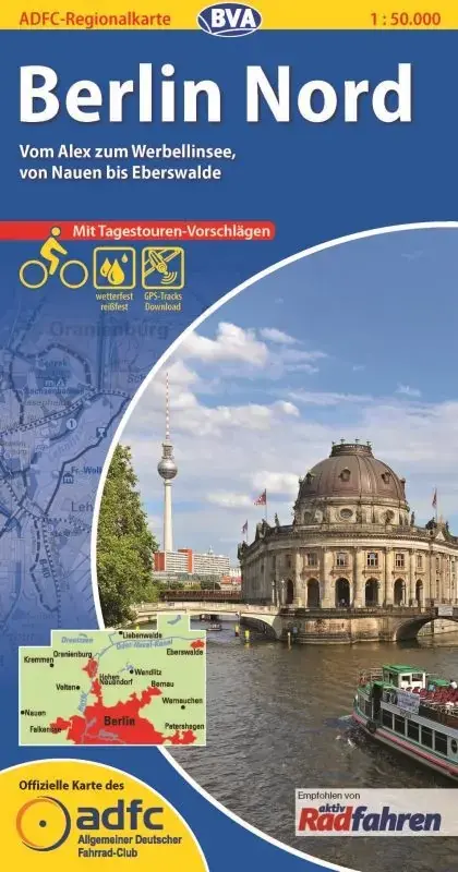 Sofort Bestellen BVA BikeMedia Berlin Nord Fahrradkarte