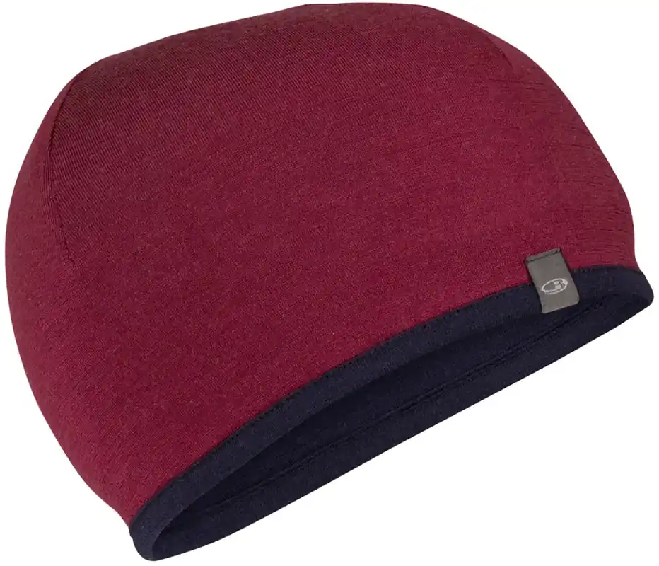 Beliebt Icebreaker Unisex Pocket Hat - cherry