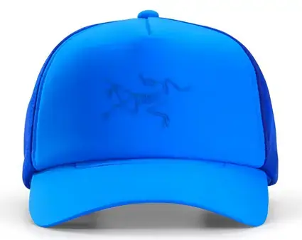 Echt Arc‘teryx Bird Curved Brim Trucker Hat - fluidity