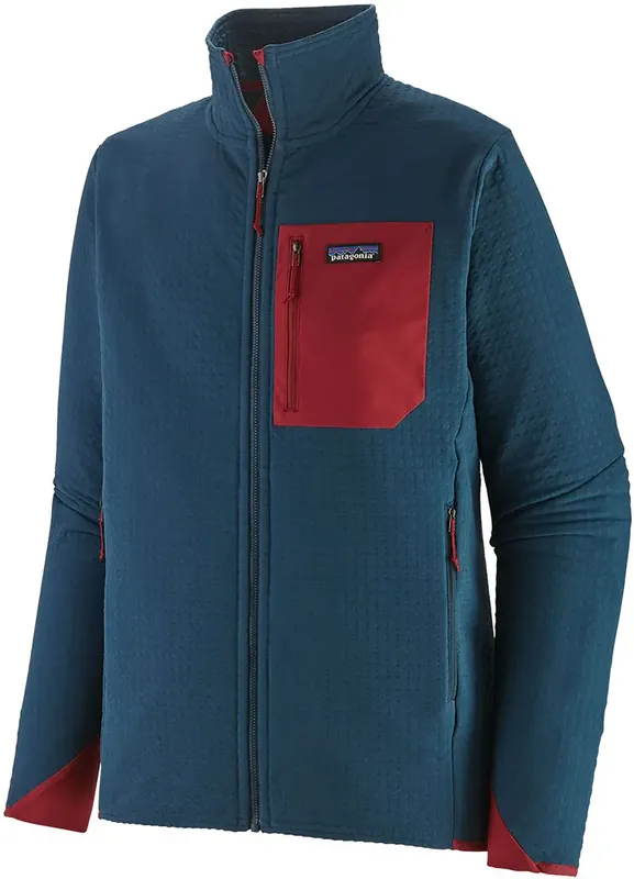 Patagonia Men‘s R2 TechFace Jkt - tidepool blue Zertifiziert