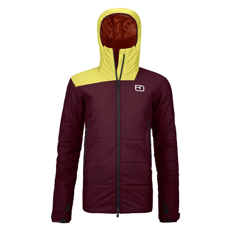 Markenware Ortovox Swisswool Zinal Jacket Women -dark wine