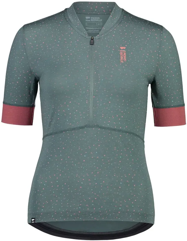 Mons Royale Cadence Half Zip Womens - terrazzo Kracherpreis