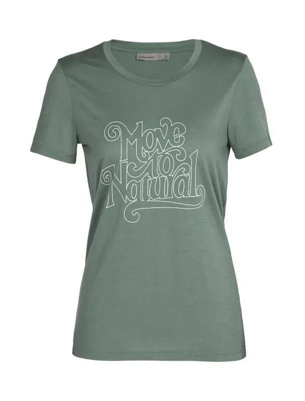 Icebreaker Tech Lite II SS Tee Move to Natural Women Top-Angebot