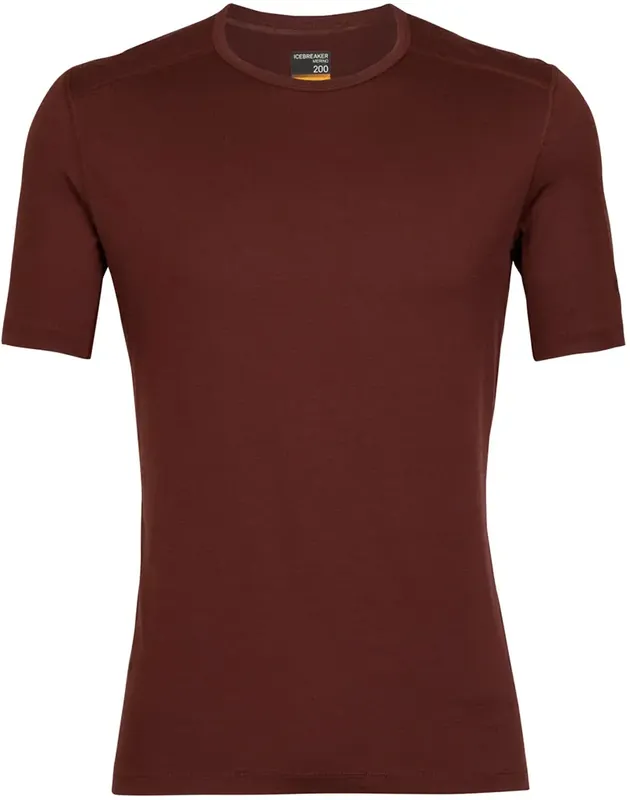 Icebreaker Men 200 Oasis SS Crewe - espresso Heißes Angebot