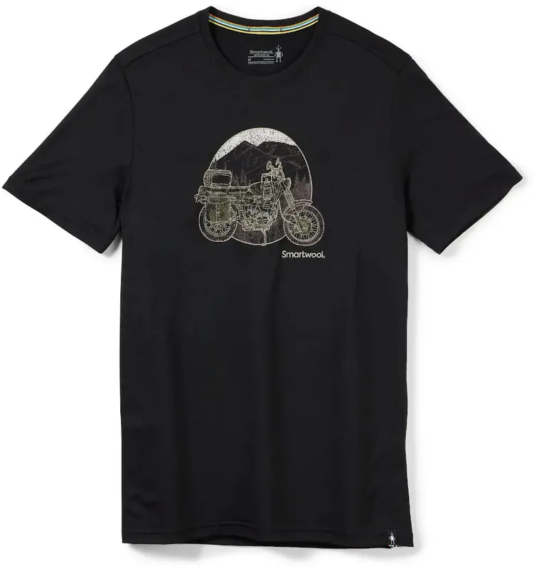 Smartwool Men‘s Merino Sport Overland Trek Short Sleeve Graphic Tee Expressversand
