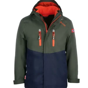 Zertifiziert Trollkids Kids Nusfjord Jacket - forest green/navy