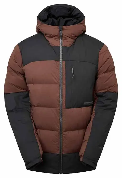 Artilect High AF Down Stretch Parka - amaranth/blk Markenware