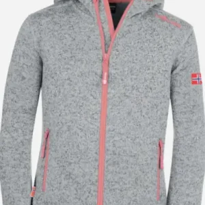 Neuheit Trollkids Girls Jondalen Jacket XT - grey/rose