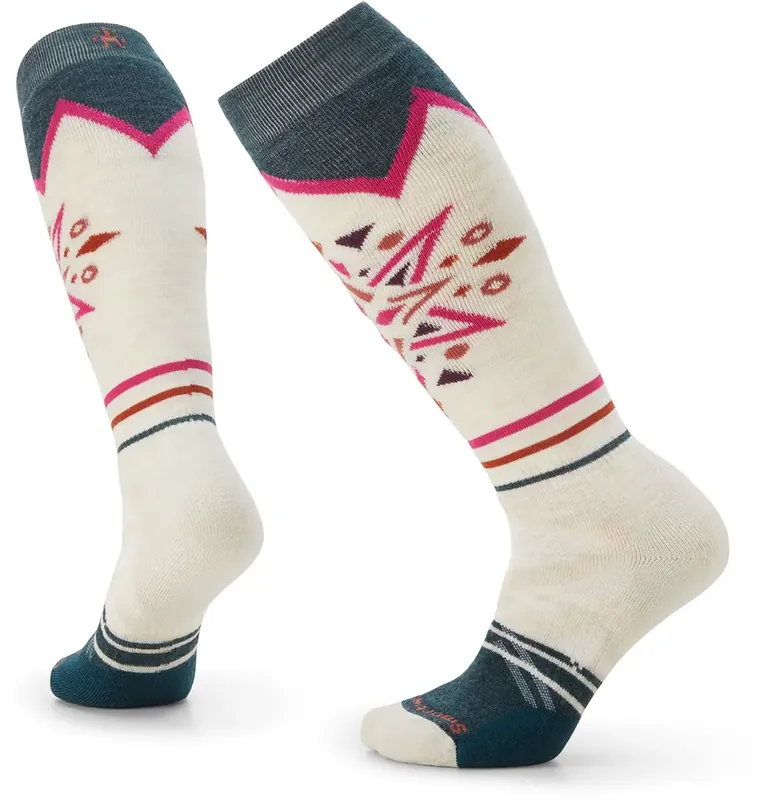 Günstig Smartwool Ski Full CushMountainSnowFlake-Woman - moon