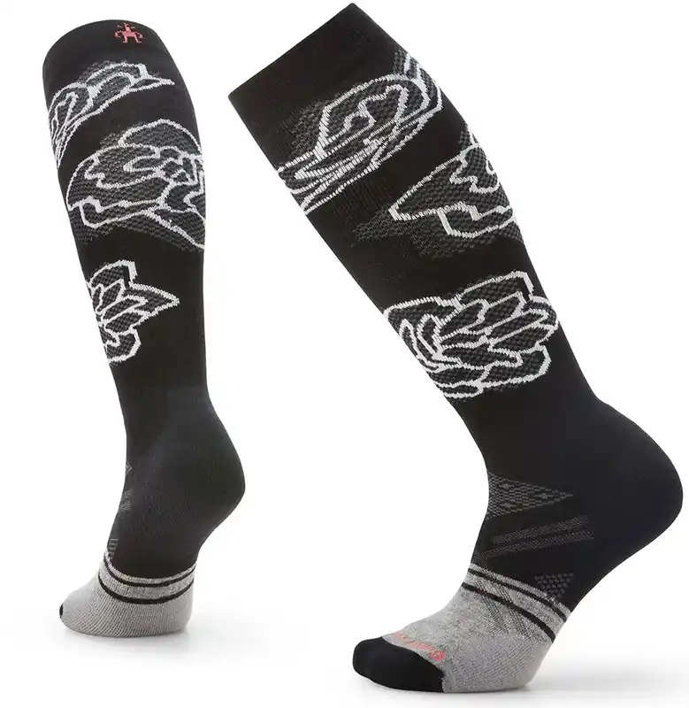 Smartwool Ski Full Cushion PTRN-Woman - black Schnäppchen