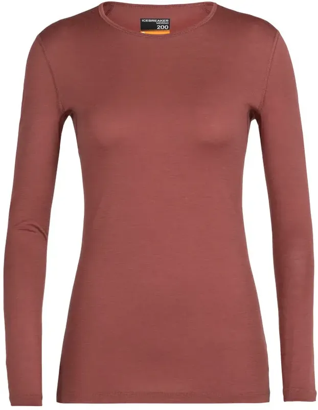 Echt Icebreaker 200 Oasis LS Crewe Women