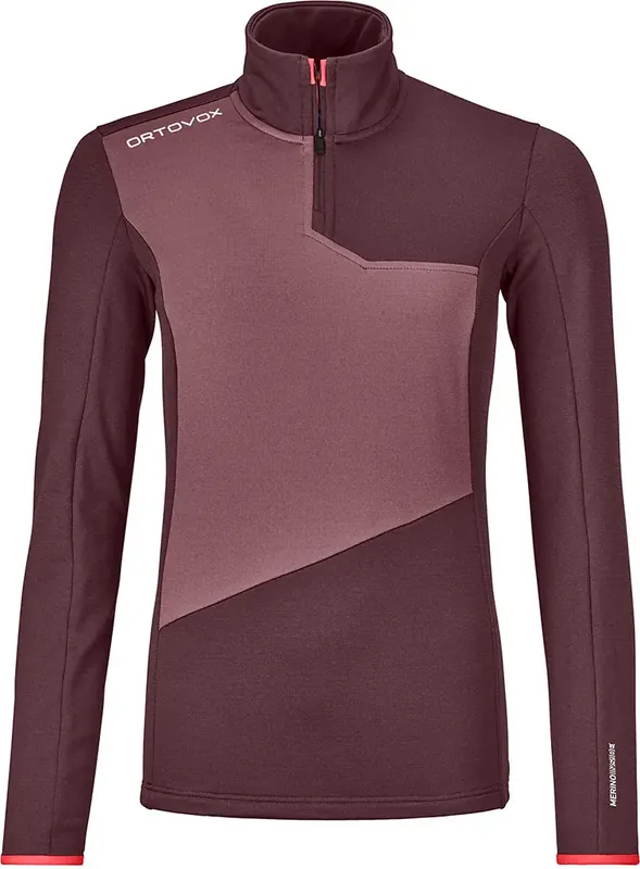 Ortovox Fleece Light Zip Neck Woman - winetasting Jetzt Bestellen