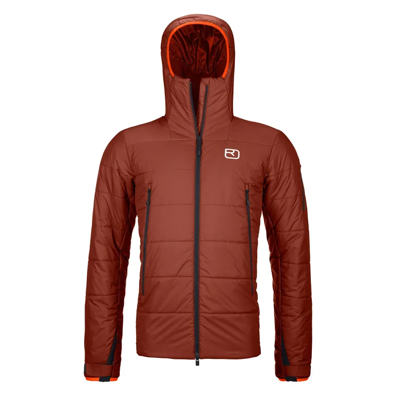 Ortovox Swisswool Zinal Jacket-clay orange Neu