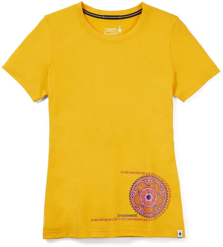 Abverkauf Smartwool Women‘s Merino Sport Crankset Short Sleeve Graphic Tee