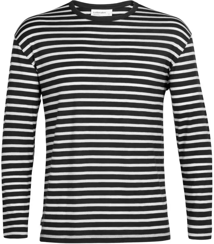 Icebreaker Granary LS Tee Stripe Men Versand Am Gleichen Tag