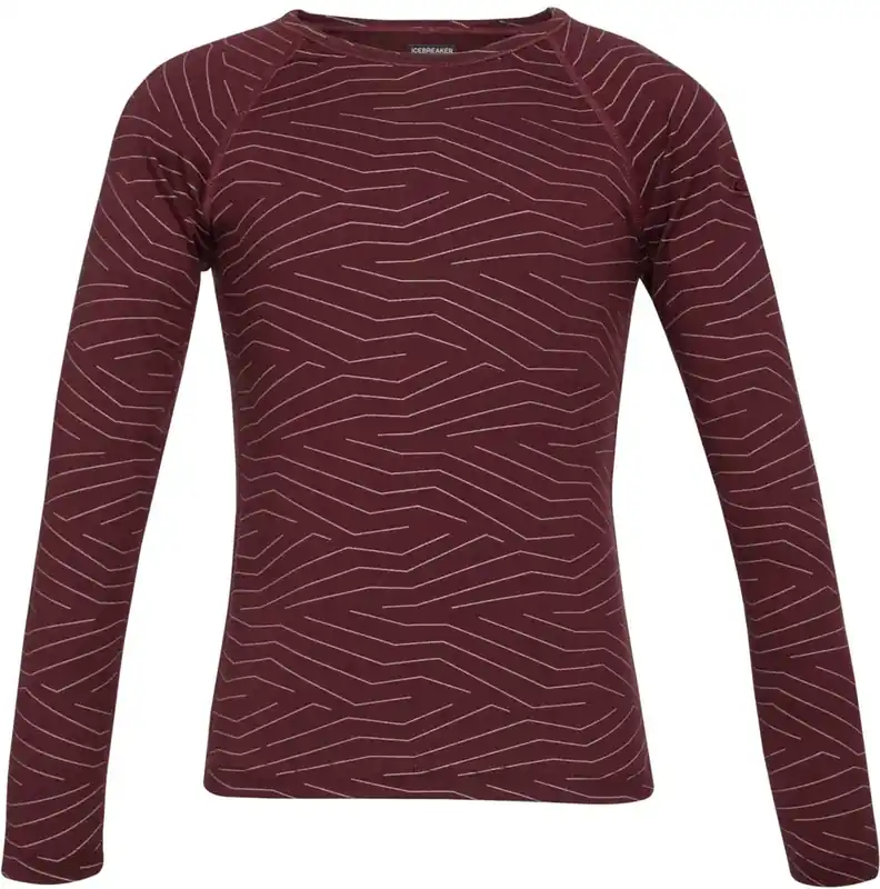 Icebreaker Kids 200 Oasis LS Crewe Napasoq Lines Must-Have