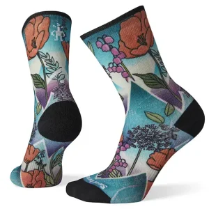 Smartwool Women‘s Athlete Edition Run Mountain Print Crew Socks Rabatt