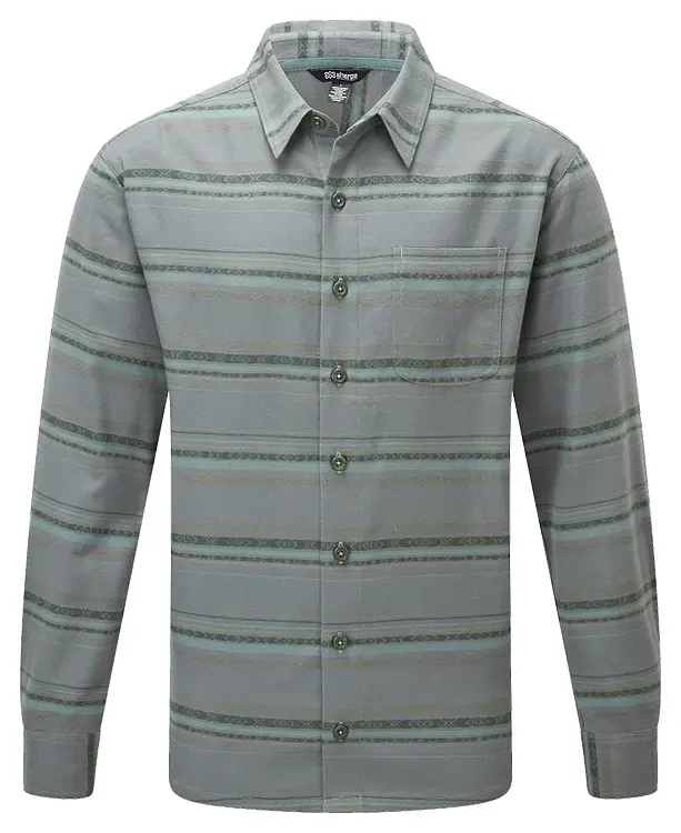 Sherpa Adventure Gear Pasang Shirt - maato grey stripe Markenware