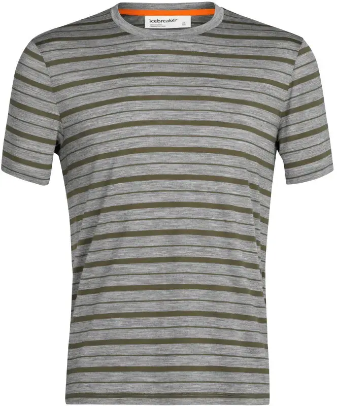 Icebreaker Wave SS Tee Stripe Men Neue Kollektion