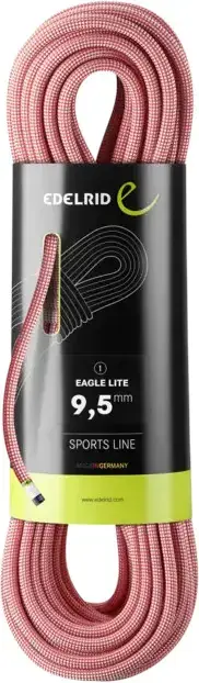 Saisonangebot Edelrid Eagle Light Einfachseil 9,5 mm Red