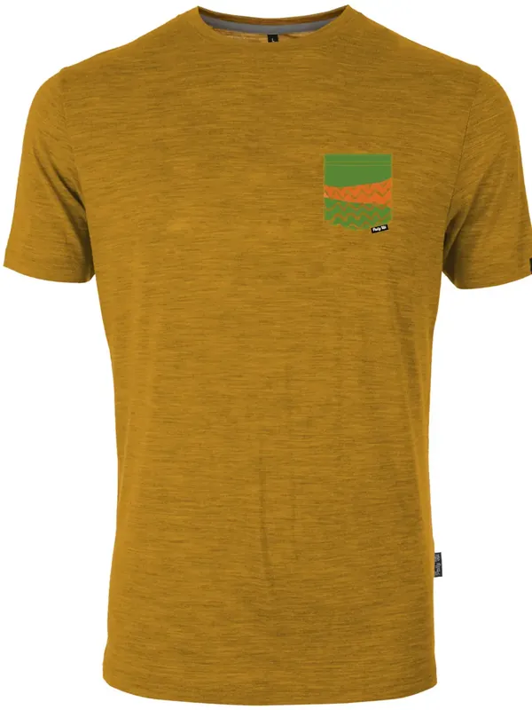 Solange Der Vorrat Reicht Pally ‘Hi Mens T-Shirt Organic Pocket