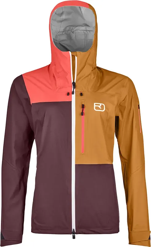 Neu Ortovox 3L Ortler Jacket Woman - winetasting