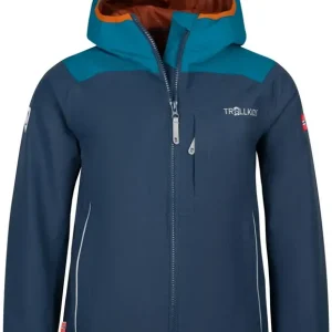 Mega-Angebot Trollkids Kids Bergen Jacket - lagoon/sky/cinnamon