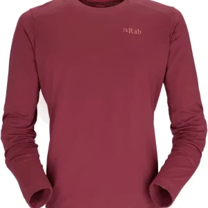 Sofort Bestellen Rab Force LS Tee - oxblood red