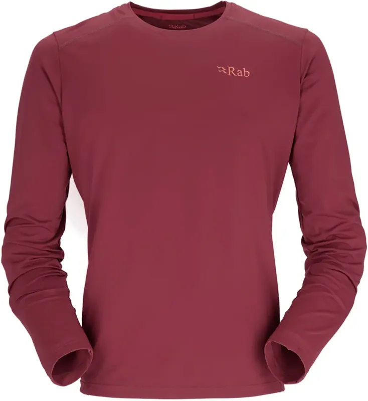 Sofort Bestellen Rab Force LS Tee - oxblood red