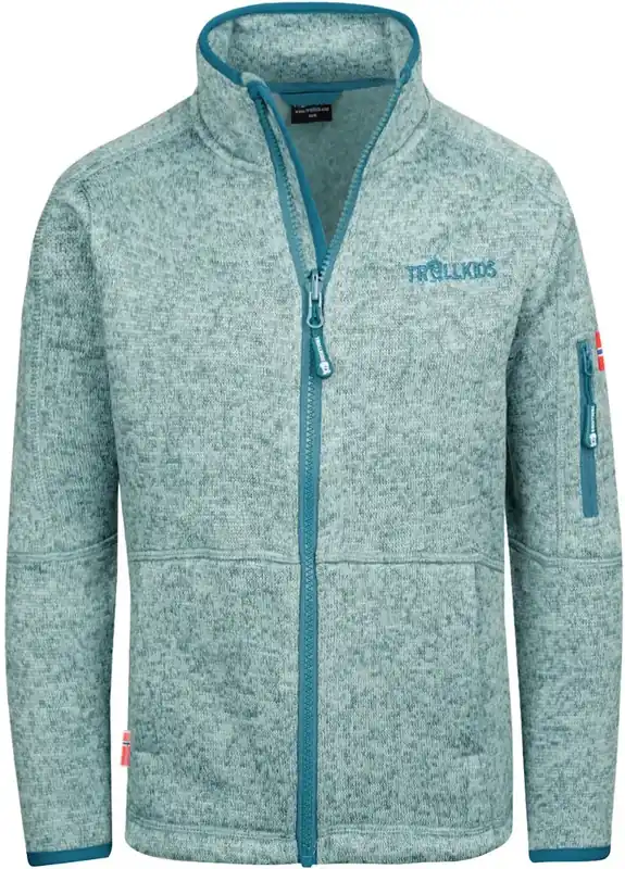 Neu Im Sortiment Trollkids Kids Jondalen Jacket - glacier green/teal