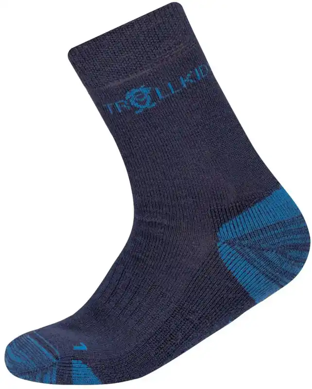 Top-Seller Trollkids Kids Preikestolen Hiking Socks - navy