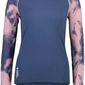 Nur Für Kurze Zeit Mons Royale Bella Tech LS - denim tie dye