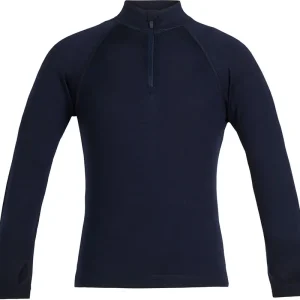Heißes Angebot Icebreaker Kids 260 Tech LS Half Zip - cherry