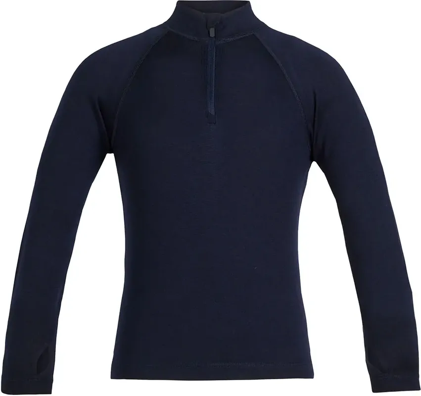 Heißes Angebot Icebreaker Kids 260 Tech LS Half Zip - cherry