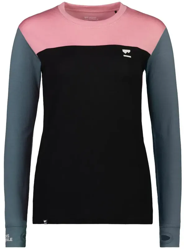 Top-Seller Mons Royale Yotei LS Woman - dusty pink/ burnt sage