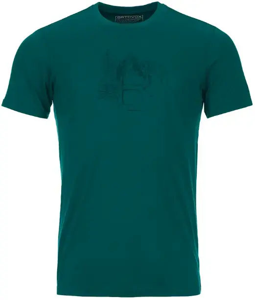 Ortovox 150 Cool Logo Sketch T-Shirt Men Aktuell